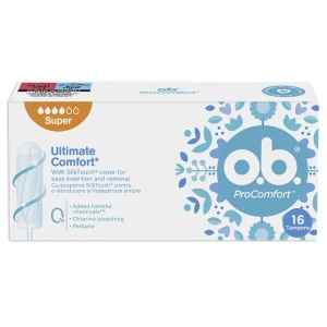 Tampoane ProComfort Super, 16 bucati, OB