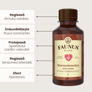 Tinctură Normotensius, 200 ml, Faunus Plant - Img 5