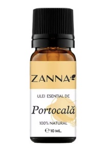 Ulei esential de portocale, 10 ml, Zanna