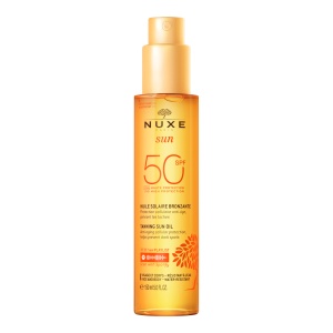Ulei pentru bronzat cu protectie solara SPF50 Sun, 150 ml, Nuxe