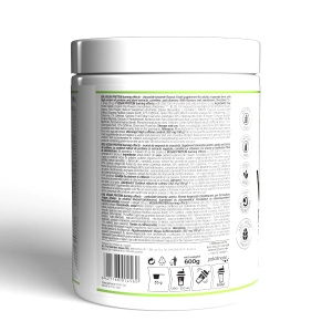 Vegan Protein Burning Effects, 600 g, Brownie Chocolate, Pro Nutrition - Img 2