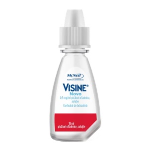 Visine Novo 0,5 mg/ml Picaturi oftalmice solutie, 15ml, Kenvue - Img 3