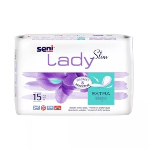 Absorbante zilnice Lady Slim Extra, 15 bucăți, Seni