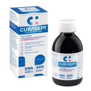 Apa de gura ADS 212 cu 0.12% CHL, 200ml, Curasept