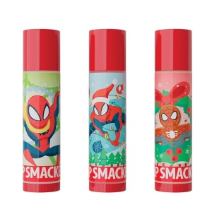 Balsam de buze Tin Trio Spiderman, 3 bucati, Lip Smacker - Img 2