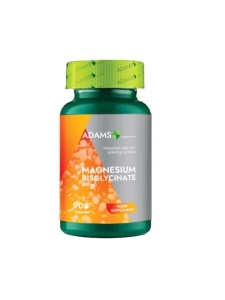 Bisglicinat de Magneziu 800mg, 90 capsule, Adams