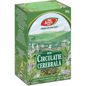 Ceai Circulatie Cerebrala - N141, 50g, Fares