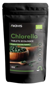 Chlorella Tablete Ecologice/BIO, 125 g, Niavis
