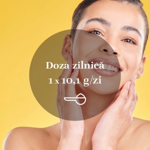 Colagenus Pudra, Colagen hidrolizat tip 1 și 3 cu Vitamina C, 303 g, 30 portii, Faunus Plant - Img 7
