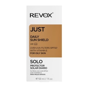 Crema cu protectie solara pentru ten gras SPF 50+ Daily Sun Shield Just, 30 ml, Revox - Img 2