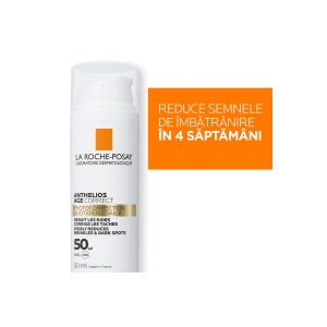 Crema cu protectie solara SPF 50 pentru fata Anthelios Age Correct, 50 ml, La Roche-Posay - Img 2