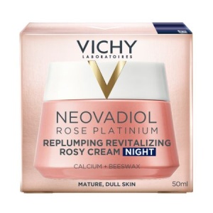 Cremă de Noapte cu Efect de Redensificare și Revitalizare Neovadiol Rose Platinium, 50 ml, Vichy - Img 2