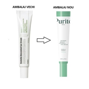 Crema de ochi antirid vegana fara parfum Wonder Releaf Centella Eye Cream Unscented, 30 ml, Purito - Img 2