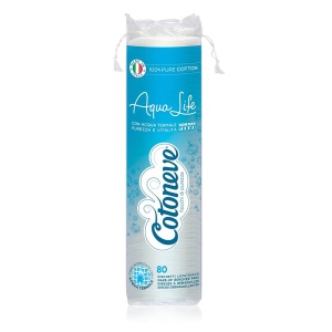Dischete demachiante Aqua Life Cotoneve, 80 bucati, Sisma