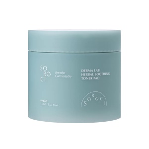 Dischete îmbibate cu toner calmant, Derma Lab Herbal, 80 bucati/150ml, Soroci