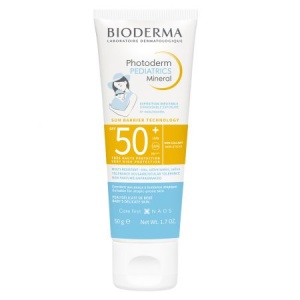 Fluid mineral cu protectie solara pentru copii Photoderm Pediatrics SPF50+, 50g, Bioderma