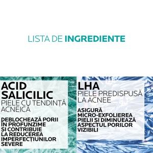 Gel de curățare purifiant micro-exfoliant pentru față și corp, Effaclar, 200 ml, La Roche-Posay - Img 4