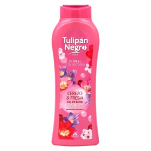 Gel de dus Floral Cerezo Y Fresia, 650 ml, Tulipan Negro