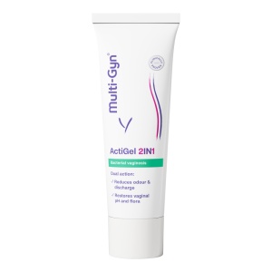 Gel pentru tratarea si ameliorarea vaginozei Actigel 2 in 1 Multi-Gyn, 50 ml, Bioclin - Img 2