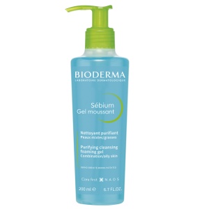 Gel spumant Sebium, 200 ml, Bioderma