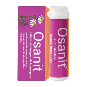 Granule homeopate pentru eruptii dentare Osanit Eruptii, 7,5 g, Dr. A. & L. Schmidgall