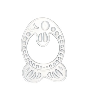 Inel pentru dentitie din silicon moale, cod 858, 1 bucata, Wee Baby - Img 4