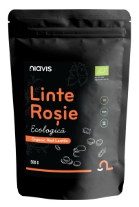 Linte rosie Ecologica/BIO, 500g, Niavis - Img 2