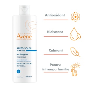 Lotiune reparatoare dupa plaja, 400 ml, Avene - Img 2