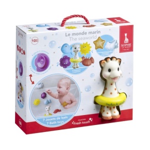 Lumea Marină a Girafei Sophie – set joacă pentru baie
