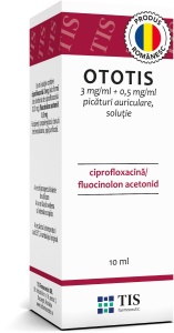 Ototis solutie auriculara, 10ml, Tis Farmaceutic