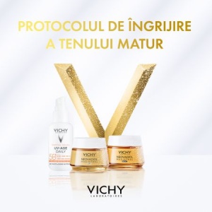 Pachet Cremă de zi Neovadiol Magistral, 50 ml + Cremă de noapte Neovadiol Magistral, 15 ml + Fluid cu SPF 50+ Capital Soleil, 3 ml + Șampon anti-mătreață Dercos, 6 ml, Vichy - Img 3