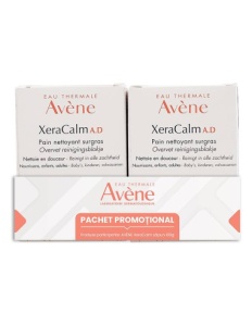 Pachet Promo Sapun pielea uscata XeraCalm A.D, 100g + 100g, Avene