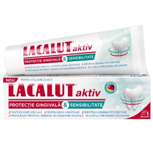 Pasta de dinti Aktiv Sensitivity, 75 ml, Lacalut