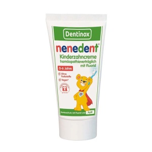 Pastă de dinți cu fluor pentru copii 0-6 ani Nenedent Homeopat, 50 ml, Dentinox