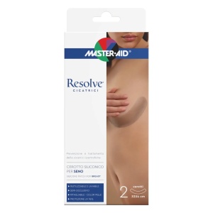 Plasture din silicon pentru sâni Resolve, 32×4 cm, 2 bucăți, Pietrasanta Pharma