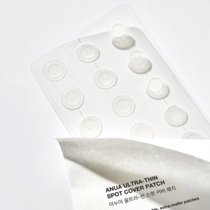 Plasturi hidrocoloidali cu ceramide pentru cosuri Ultra-Thin Spot Cover Patch, 75 bucati, Anua - Img 9