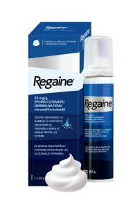 Regaine spuma cutanata impotriva caderii parului 50 mg/g, 60 gr, Kenvue - Img 1