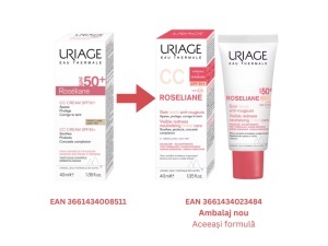 Roseliane CC crema anti-roseata SPF50+, 40 ml, Uriage - Img 2