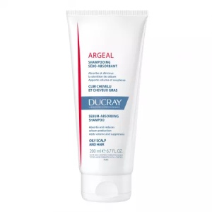 Sampon crema sebo-absorbant pentru par gras Argeal, 200 ml,, Ducray - Img 2