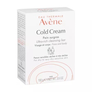 Săpun emolient pentru ten uscat și foarte uscat Cold Cream, 100 g, Avene