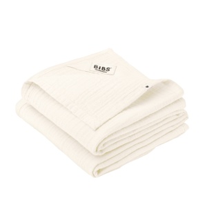 Set 2 museline, 70x70 cm, Ivory, Bibs 9401216
