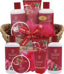 Set 5 produse cosmetice pentru femei Exotic Crush Rodie, Aurora - Img 2