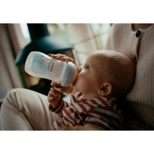 Set biberoane Natural Response SCD657/11, 2x125ml + 2x250ml + Suzeta + Perie, Philips Avent - Img 3