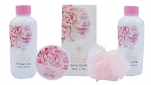 Set cadou bujor, chihlimbar si cires, 4 produse, 1600, Aurora - Img 2