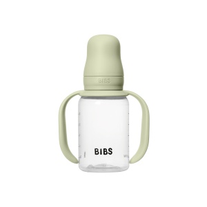 Set Complet Biberon Sippy cu Tetină din Silicon, 150 ml, Sage, Cod: 50211250, Bibs - Img 3