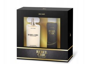 Set pentru femei Rebel Chic apa de parfum 100 ml + deodorant spray 150 ml, Jean Marc