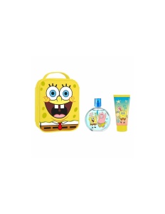 Set Sponge Bob Apa de toaleta 100 ml si gel de dus 100 ml cu rucsac