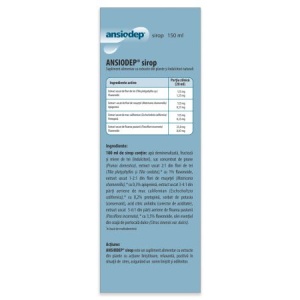 Sirop pentru copii Ansiodep, 150 ml, Dr. Phyto - Img 2