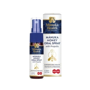 Spray oral cu miere de Manuka MGO 400 și propolis, 20 ml, Manuka Health