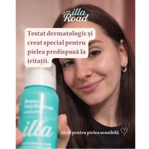 Spuma intima fara clatire, pH 4.5, 100 ml, Illa - Img 4